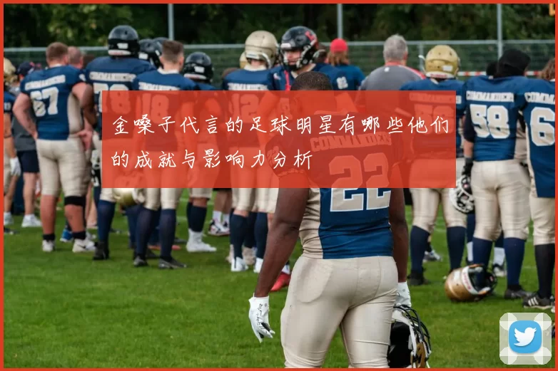 金嗓子代言的足球明星有哪些他们的成就与影响力分析