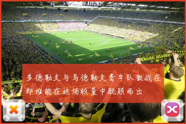 多德勒支与乌德勒支青年队激战在即谁能在这场较量中脱颖而出